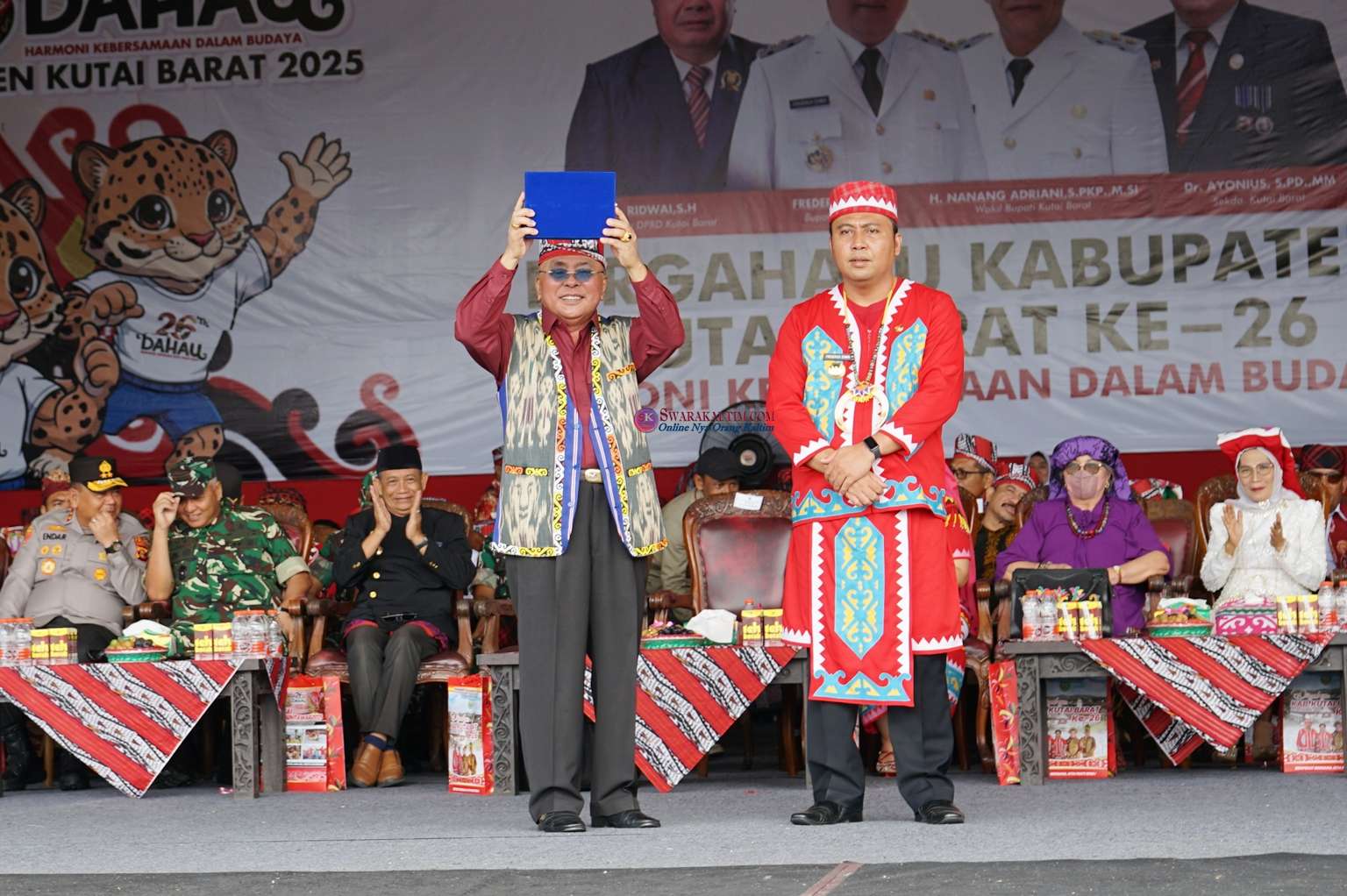 HUT ke-26, Pemkab dan DPRD Kubar Hormati Jasa Para Perintis